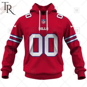 Personalized NFL Buffalo Bills Alternate Jersey Hoodie 2223