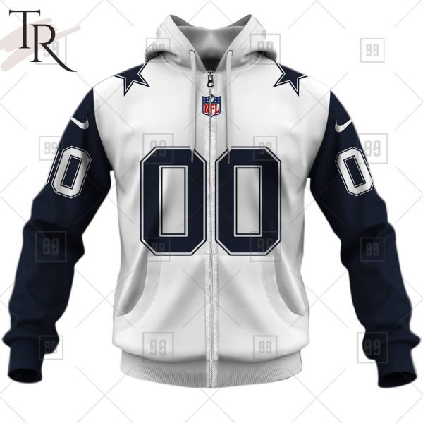 Personalized NFL Dallas Cowboys Alternate Jersey Hoodie 2223