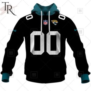Personalized NFL Jacksonville Jaguars Alternate Jersey Hoodie 2223