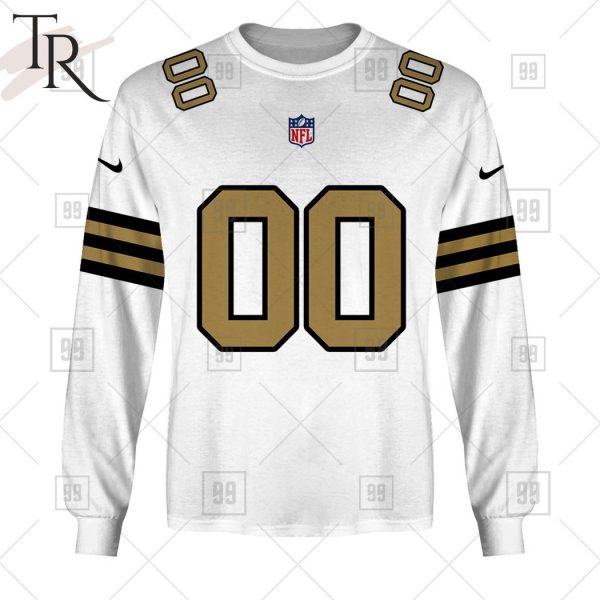Personalized NFL New Orleans Saints Jersey Hoodie 2223