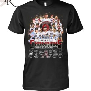 2023 ALCS American League Champions Arizona Diamondbacks Signature T-Shirt