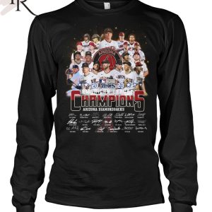 2023 ALCS American League Champions Arizona Diamondbacks Signature T-Shirt