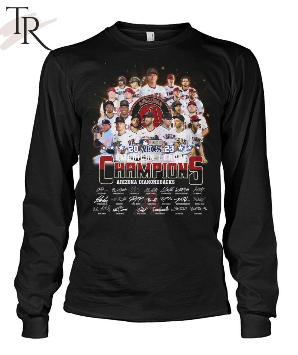 2023 ALCS American League Champions Arizona Diamondbacks Signature T-Shirt