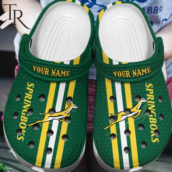 Rugby World Cup 2023 South Africa Personalized Crocs