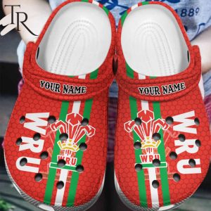 Rugby World Cup 2023 Wales Personalized Crocs