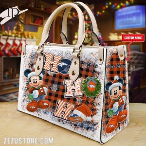 NFL Denver Broncos Mickey Ho Ho Ho Hand Bag