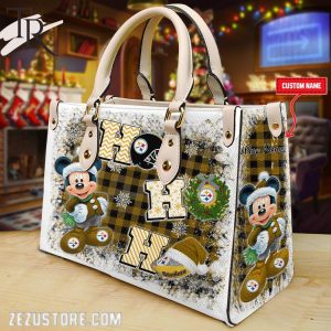 NFL Pittsburgh Steelers Mickey Ho Ho Ho Hand Bag