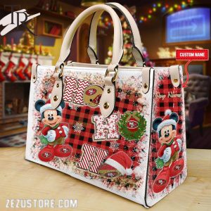 NFL San Francisco 49ers Mickey Ho Ho Ho Hand Bag