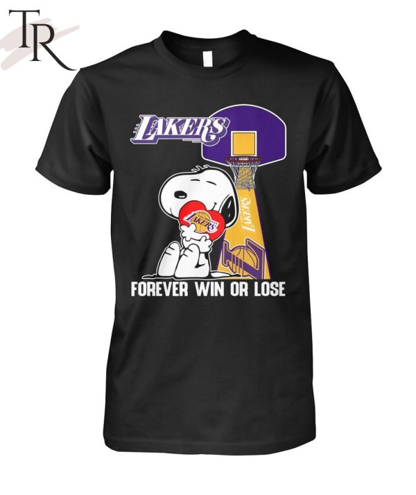 Los Angeles Lakers Forever Win Or Lose T-Shirt