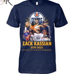 Zack Kassian 2015 – 2022 Thank You For The Memories T-Shirt