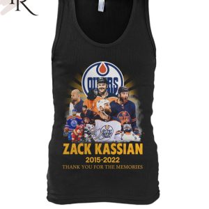 Zack Kassian 2015 – 2022 Thank You For The Memories T-Shirt