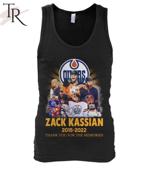 Zack Kassian 2015 – 2022 Thank You For The Memories T-Shirt