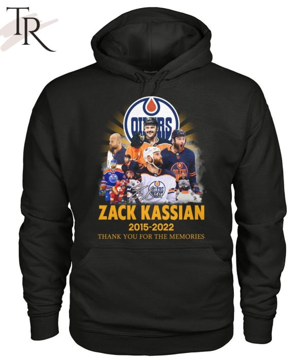 Zack Kassian 2015 – 2022 Thank You For The Memories T-Shirt