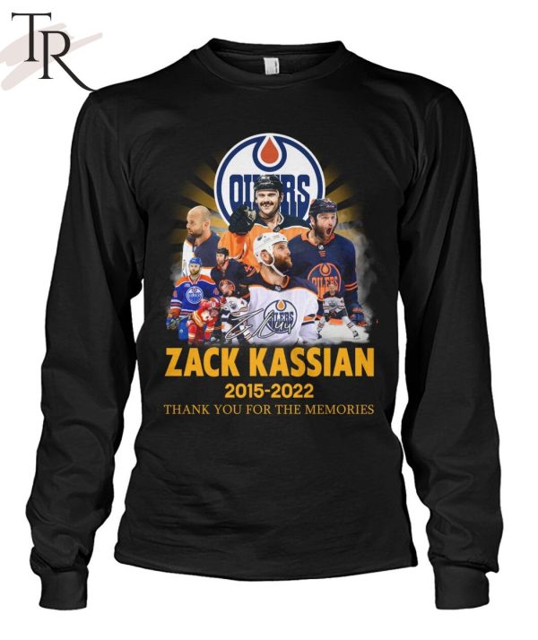 Zack Kassian 2015 – 2022 Thank You For The Memories T-Shirt