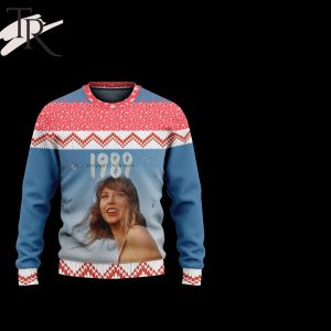 Taylor inspired baby blue 1989 Taylor’s Version For Swifties Sweater