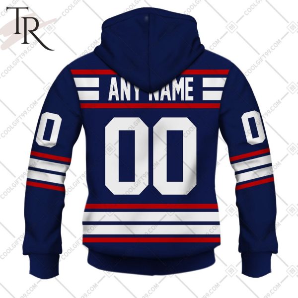 Personalized Furuset Ishockey 2324 Home Jersey Style Hoodie