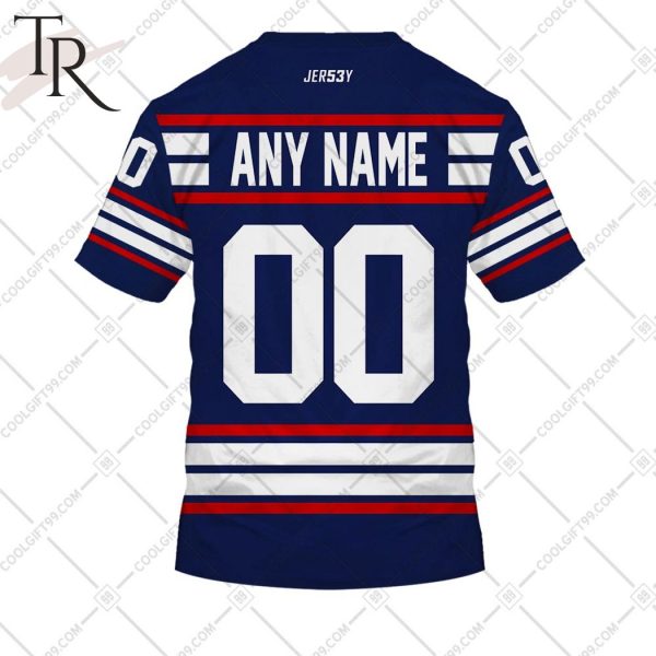 Personalized Furuset Ishockey 2324 Home Jersey Style Hoodie