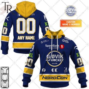 Personalized Stavanger Oilers 2324 Home Jersey Style Hoodie