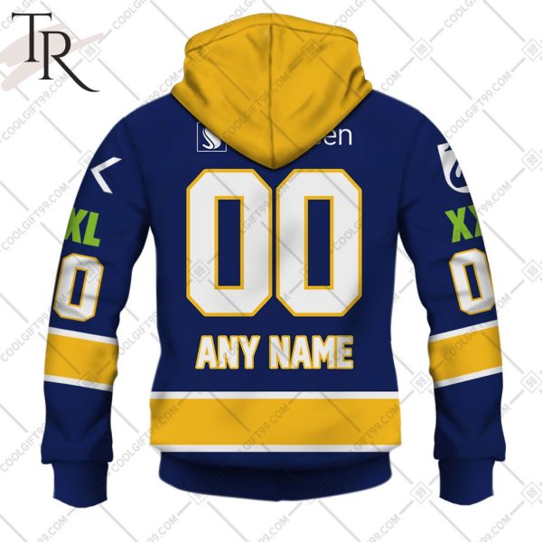 Personalized Gjovik Hockey 2324 Home Jersey Style Hoodie