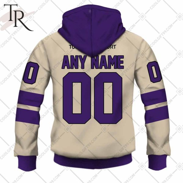 Personalized Gruner Ishockey 2324 Home Jersey Style Hoodie