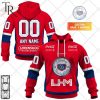 Personalized IK Comet Halden 2324 Home Jersey Style Hoodie