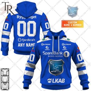 Personalized Nidaros Hockey 2324 Home Jersey Style Hoodie