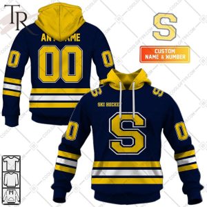 Personalized Valerenga Ishockey 2324 Home Jersey Style Hoodie