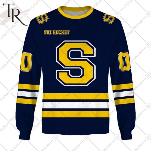 Personalized Ski Ishockey Elite 2324 Home Jersey Style Hoodie