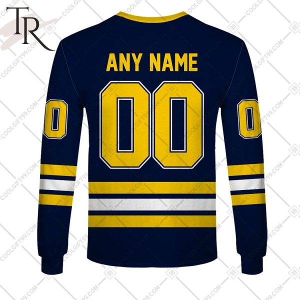 Personalized Ski Ishockey Elite 2324 Home Jersey Style Hoodie