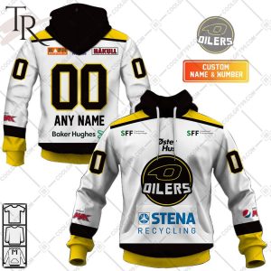 Personalized Stavanger Oilers 2324 Home Jersey Style Hoodie