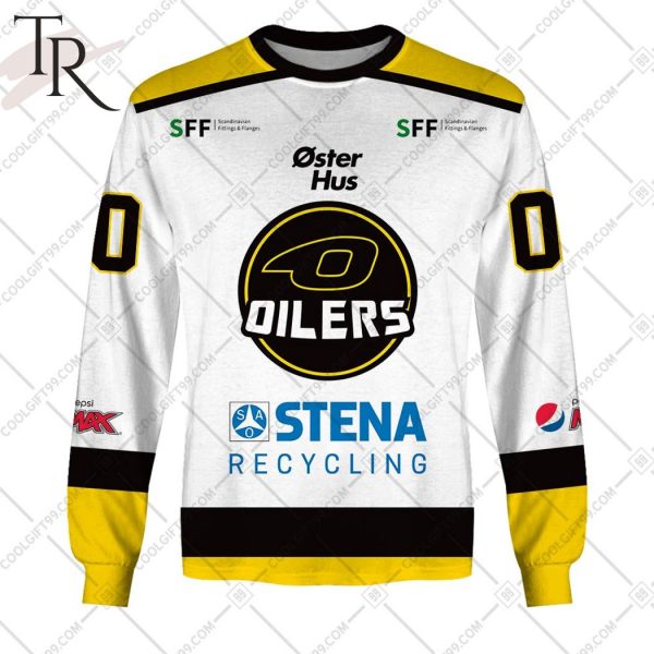 Personalized Stavanger Oilers 2324 Home Jersey Style Hoodie