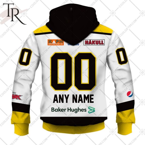 Personalized Stavanger Oilers 2324 Home Jersey Style Hoodie