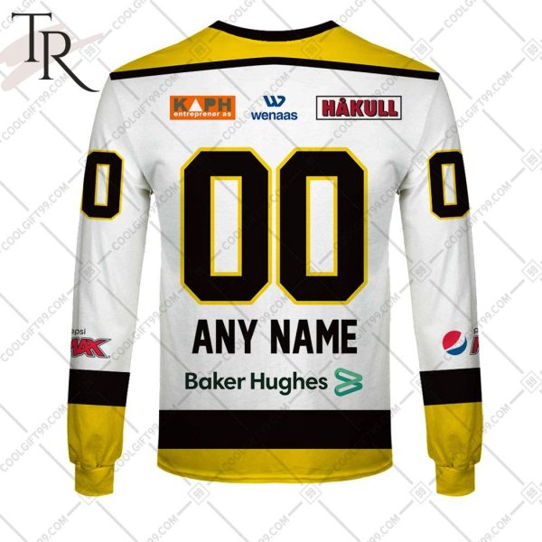 Personalized Stavanger Oilers 2324 Home Jersey Style Hoodie