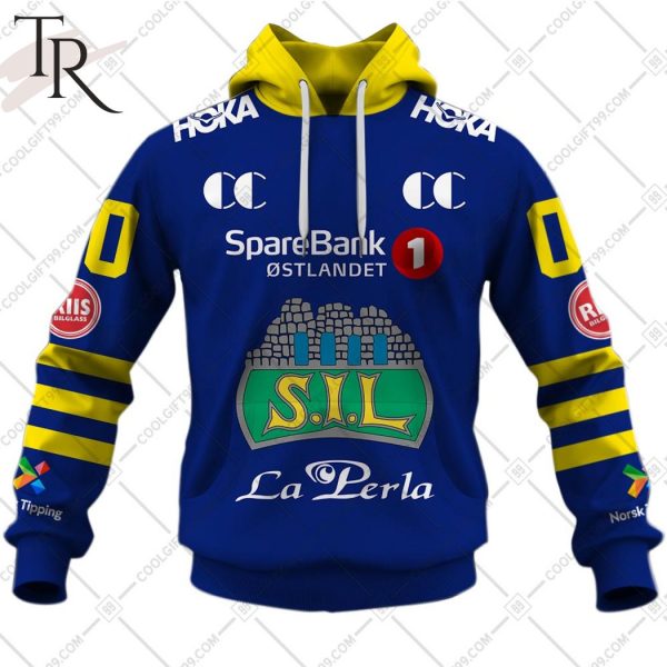 Personalized Storhamar Hockey 2324 Home Jersey Style Hoodie