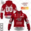 Personalized Valerenga Ishockey 2324 Home Jersey Style Hoodie