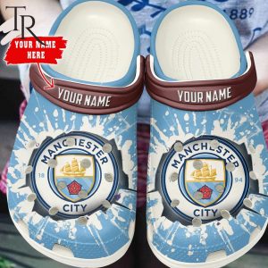 Manchester City EPL Clog Shoes Broken