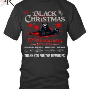 Black Christmas 50th Anniversary 1974 – 2024 Thank You For The Memories T-Shirt