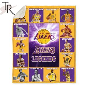 NBA Los Angeles Lakers Legends Fleece Blanket