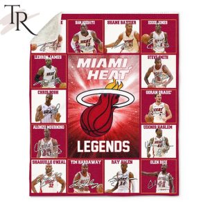 NBA Miami Heat Legends Fleece Blanket