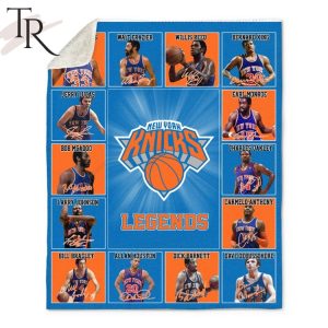 NBA New York Knicks Legends Fleece Blanket