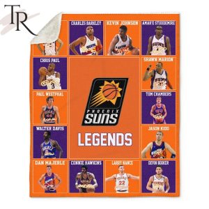 NBA Phoenix Suns Legends Fleece Blanket