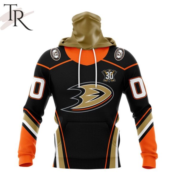 NHL Anaheim Ducks 2023 Personalized Home With 30th Anniversary Logo Hoodie