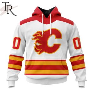NHL Calgary Flames Personalized 2023 Away Kits Hoodie