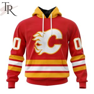 NHL Calgary Flames Personalized 2023 Home Kits Hoodie
