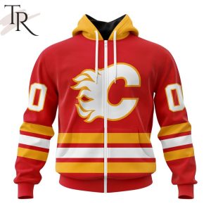 NHL Calgary Flames Personalized 2023 Home Kits Hoodie