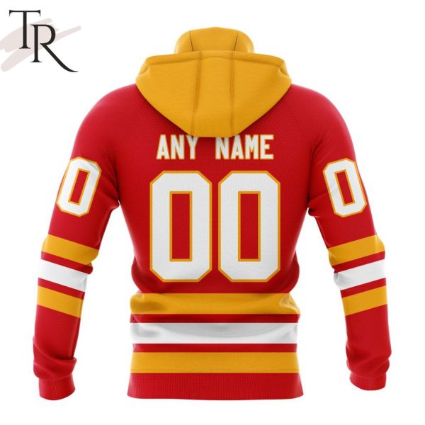 NHL Calgary Flames Personalized 2023 Home Kits Hoodie