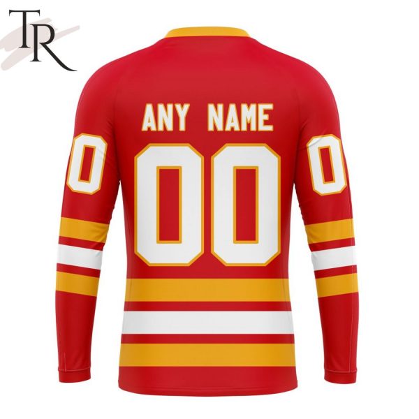 NHL Calgary Flames Personalized 2023 Home Kits Hoodie