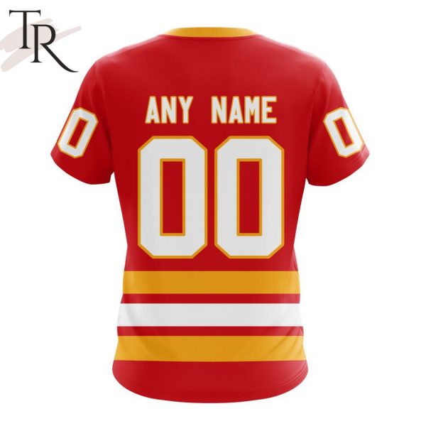 NHL Calgary Flames Personalized 2023 Home Kits Hoodie