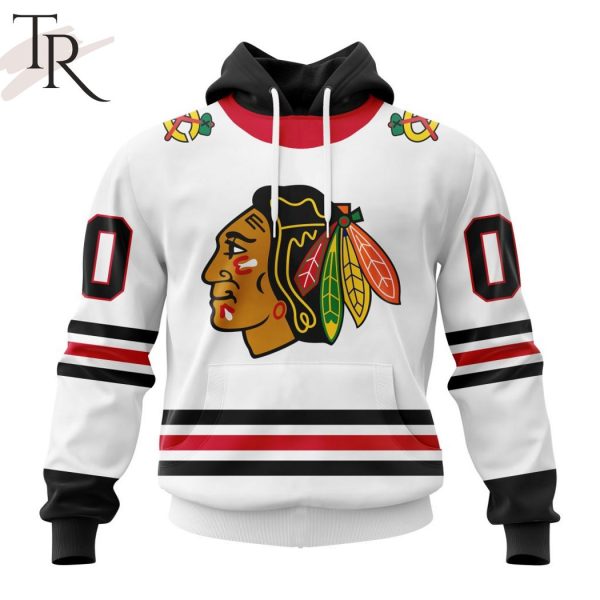 NHL Chicago Blackhawks Personalized 2023 Away Kits Hoodie