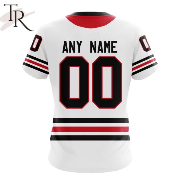 NHL Chicago Blackhawks Personalized 2023 Away Kits Hoodie